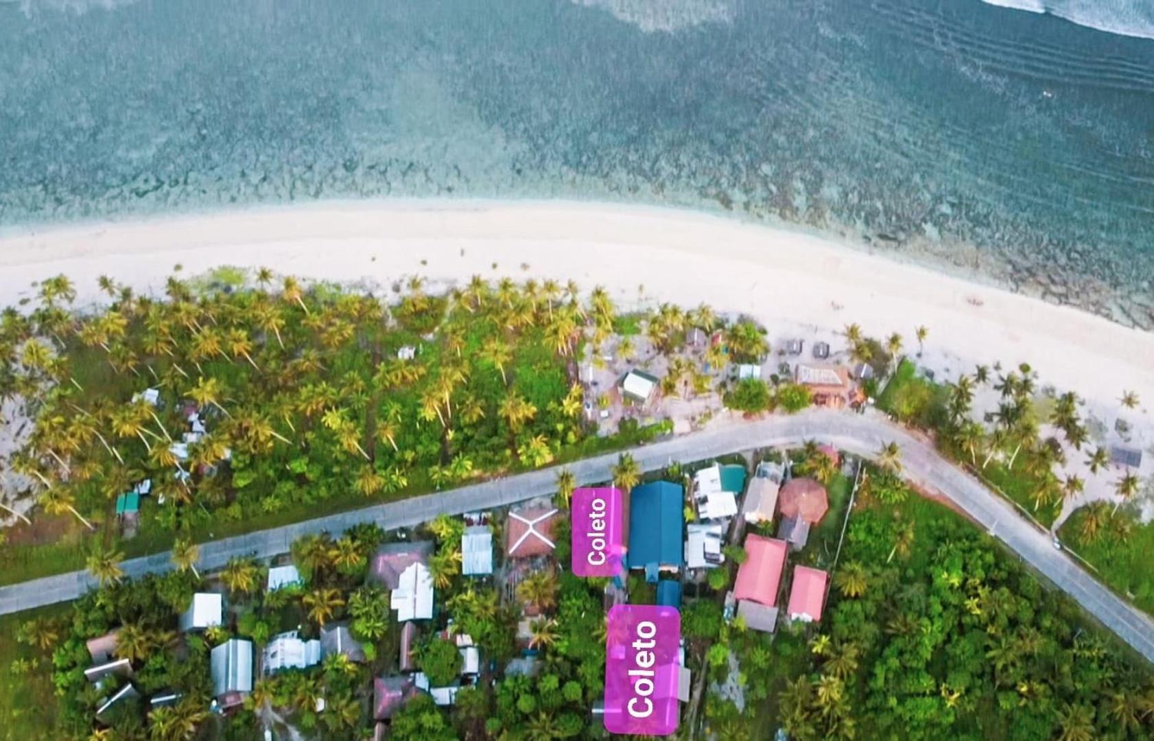 مبيت وإفطار San Isidro  Coleto Siargao المظهر الخارجي الصورة